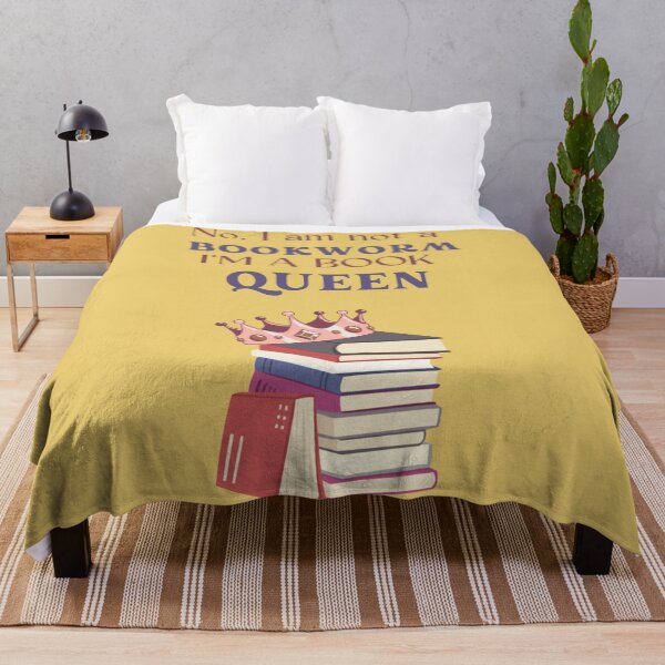 Item preview, No,I Am Not a Bookworm Im a Book Queen designed and sold by Vimbuy.