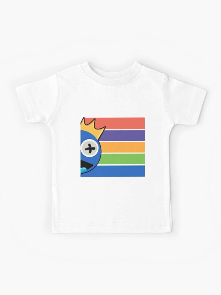 Kids Rainbow Friends Shirt Blue