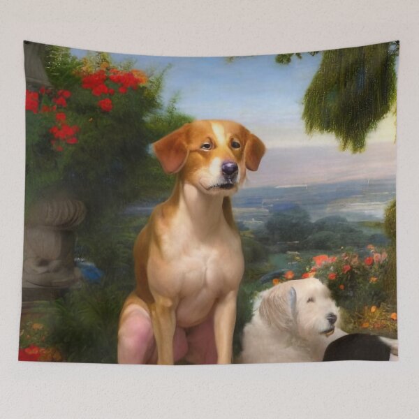 Item preview, dog designed and sold by Girih.