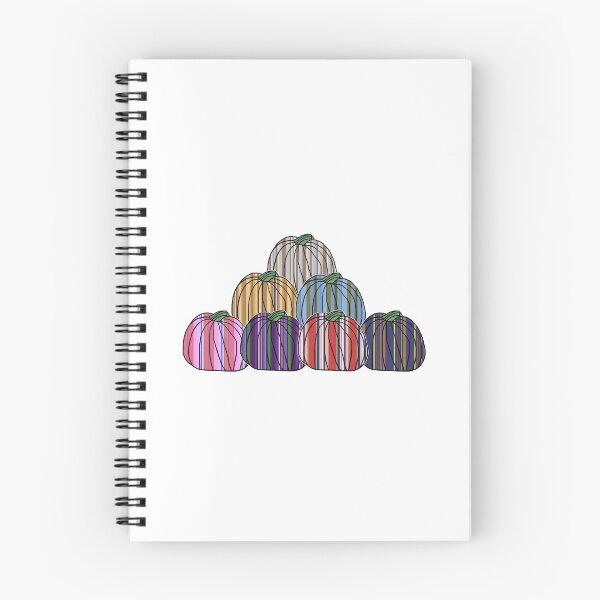 Item preview, Colored Stripes Pumpkin Pile designed and sold by ellenhenry.