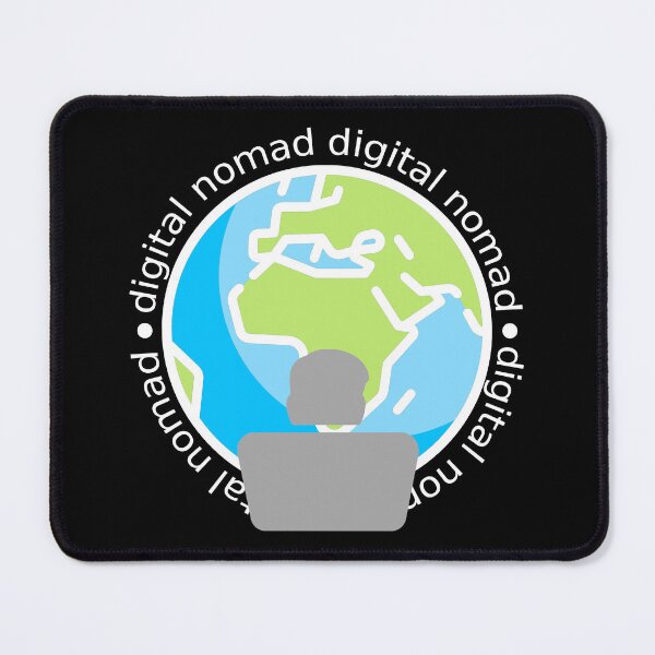 Item preview, digital nomad white edition designed and sold by yourgeekside.