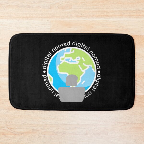 Item preview, digital nomad white edition designed and sold by yourgeekside.