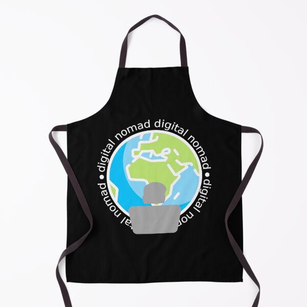 Item preview, digital nomad white edition designed and sold by yourgeekside.