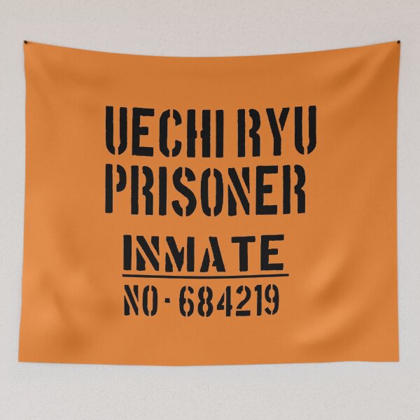 Item preview, Uechi Ryu Prisoner. Funny Uechi Ryu Jail Lazy Halloween Karate Instructor Design - Japanese Martial Art Design For A Karate Lover designed and sold by TheKarateStore.
