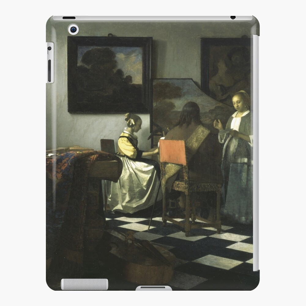 Stolen Art - The Concert by Johannes Vermeer iPad Case & Skin