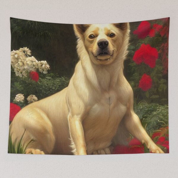 Item preview, dog designed and sold by Girih.