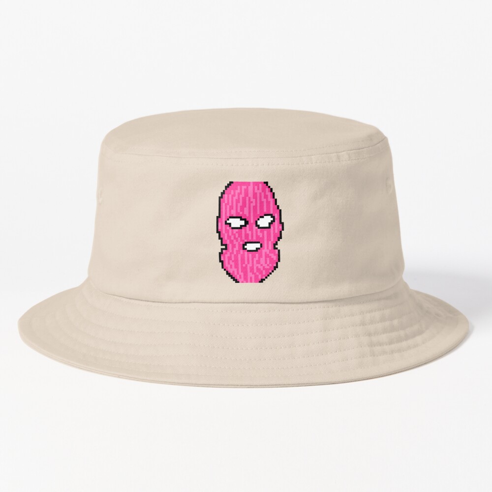 Pixel Balaclava Bucket Hat for Sale by pixel-chick