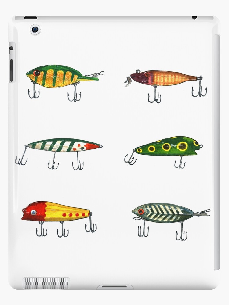 Vintage Fishing Lures iPad Case & Skin for Sale by tupa