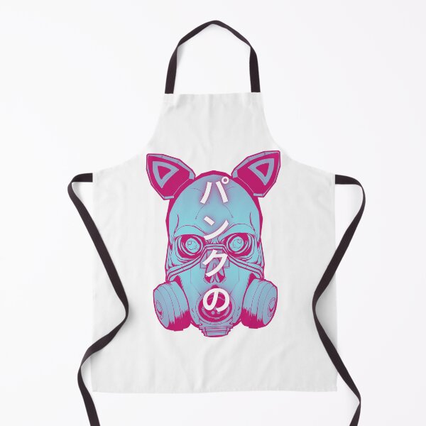 Item preview, Cyberpunk Skull Gas Mask Japanese Kanji - パンクの designed and sold by PVSKI.