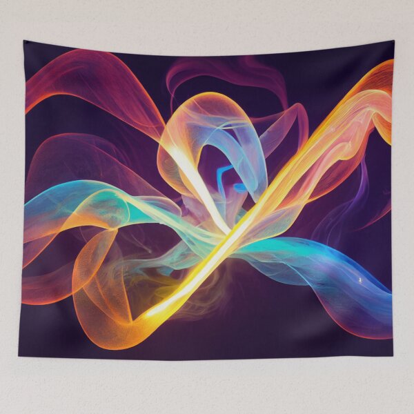 Item preview, Rainbow rays in space designed and sold by PM-Artistic.