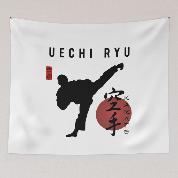 Item preview, Uechi Ryu Calligraphy Karate Instructor Design - Japanese Martial Art Design For A Karate Lover designed and sold by TheKarateStore.
