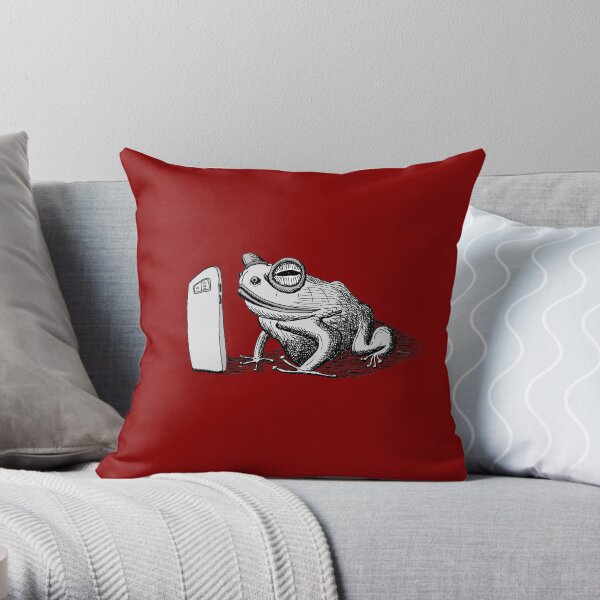 iToad Throw Pillow