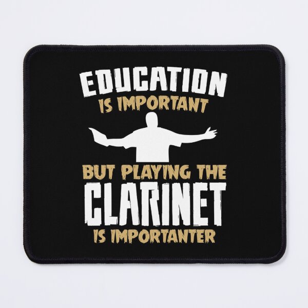Item preview, Clarinet Playing Is Importanter Quote Racerback Tank Top designed and sold by bzestore044.