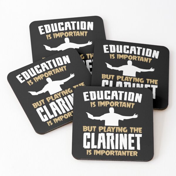 Item preview, Clarinet Playing Is Importanter Quote Racerback Tank Top designed and sold by bzestore044.