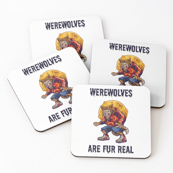 Item preview, Werewolves are fur real funny halloween costume horror movie designed and sold by absolutdesign.