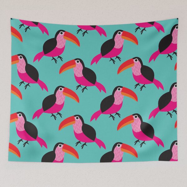 Artikelvorschau, Tropical Tucan Paradise entworfen und verkauft von Rainbows Galore.