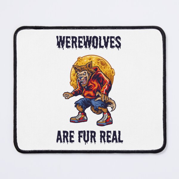 Item preview, Werewolves are fur real funny halloween costume horror movie designed and sold by absolutdesign.