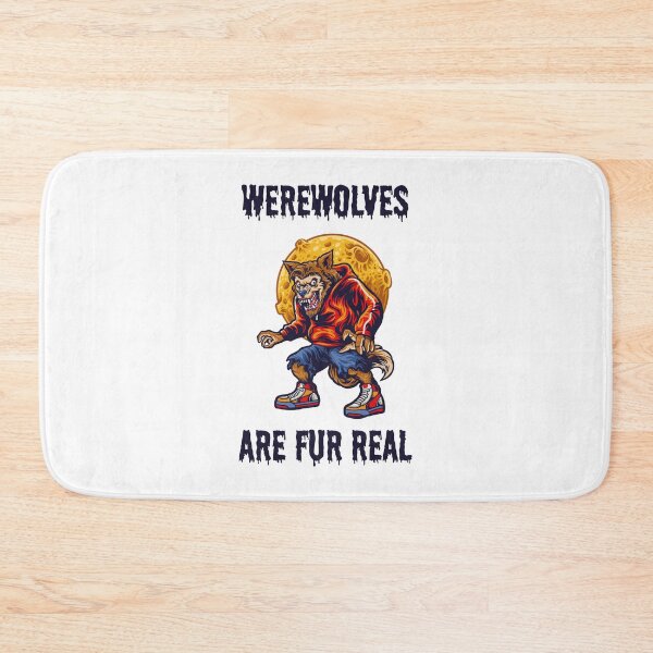 Item preview, Werewolves are fur real funny halloween costume horror movie designed and sold by absolutdesign.