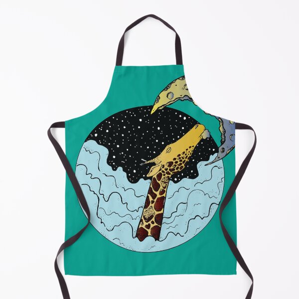 Item preview, bite the moon and back, cute moon giraffe designed and sold by XXgooddeedXX.
