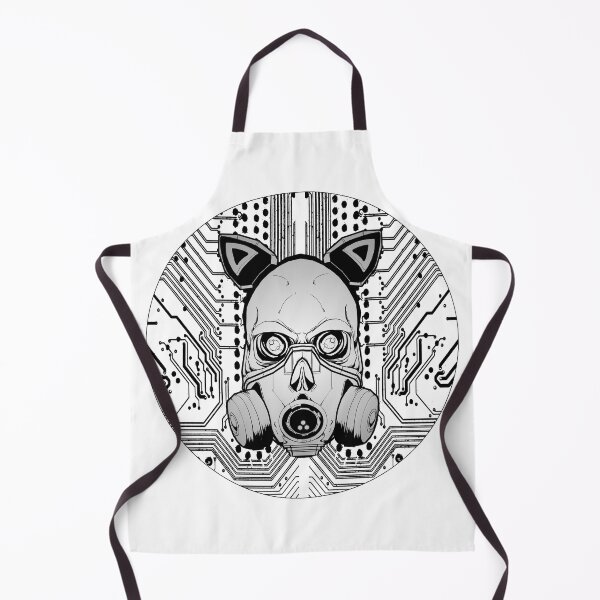 Item preview, Cyberpunk Skull Gas Mask Circuit Board designed and sold by PVSKI.