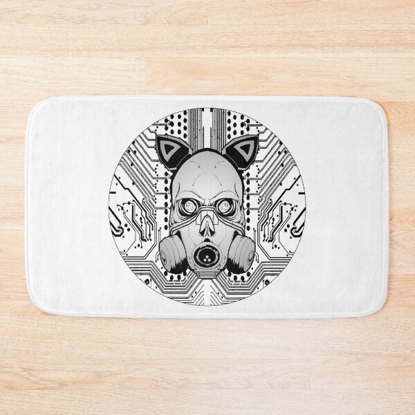 Item preview, Cyberpunk Skull Gas Mask Circuit Board designed and sold by PVSKI.