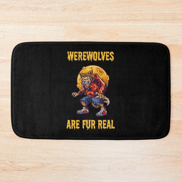 Item preview, Werewolves are fur real funny halloween costume horror movie designed and sold by absolutdesign.