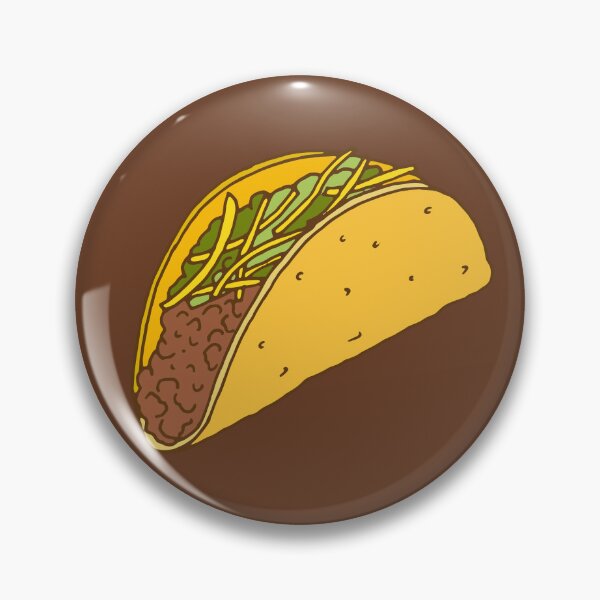 Item preview, Taco Food Pattern designed and sold by HotHibiscus.