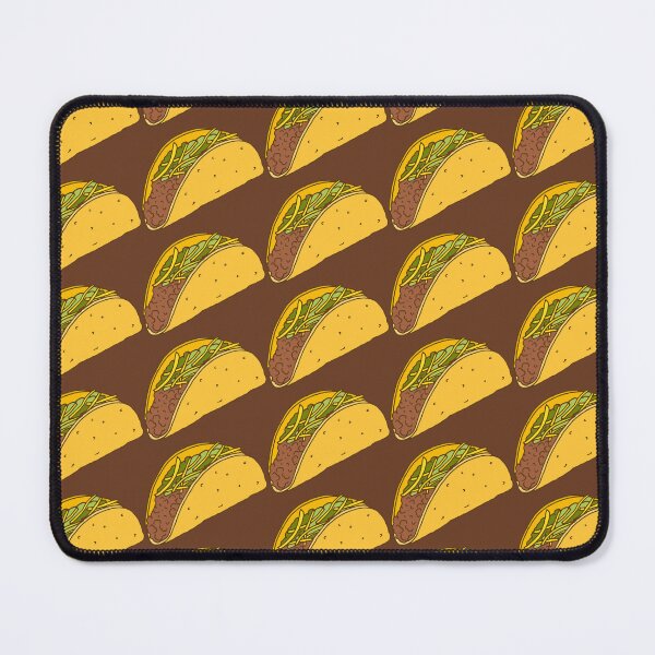 Item preview, Taco Food Pattern designed and sold by HotHibiscus.