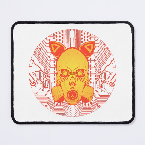 Item preview, Cyberpunk Skull Gas Mask Circuit Board designed and sold by PVSKI.