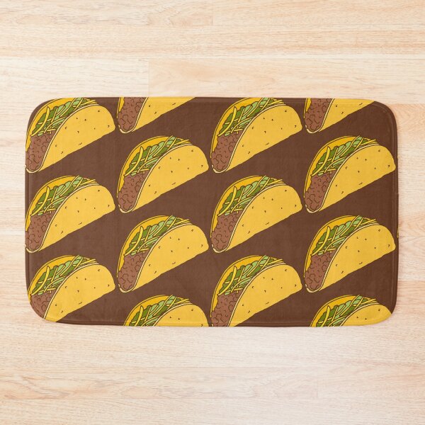 Item preview, Taco Food Pattern designed and sold by HotHibiscus.