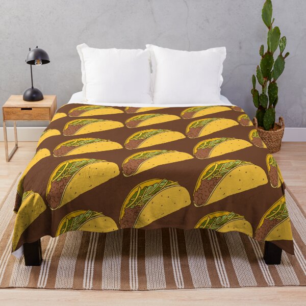 Item preview, Taco Food Pattern designed and sold by HotHibiscus.