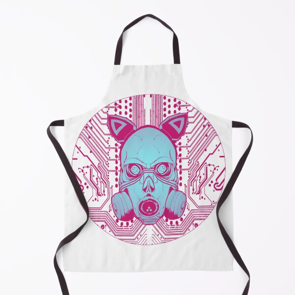Item preview, Cyberpunk Skull Gas Mask Circuit Board designed and sold by PVSKI.