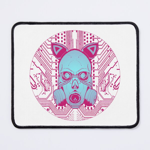 Item preview, Cyberpunk Skull Gas Mask Circuit Board designed and sold by PVSKI.
