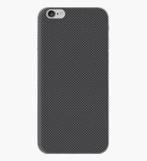 Simulated Black and Grey Carbon Fiber iPhone Case