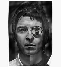 Don’t look back - Liam and Noel Poster