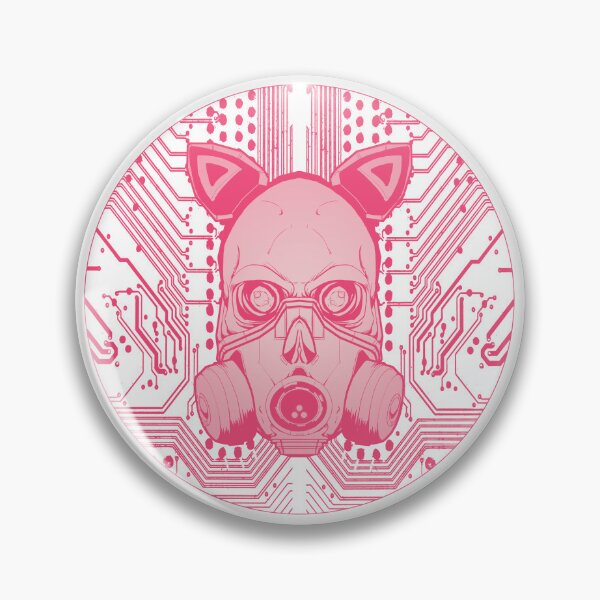 Item preview, Cyberpunk Skull Gas Mask Circuit Board designed and sold by PVSKI.