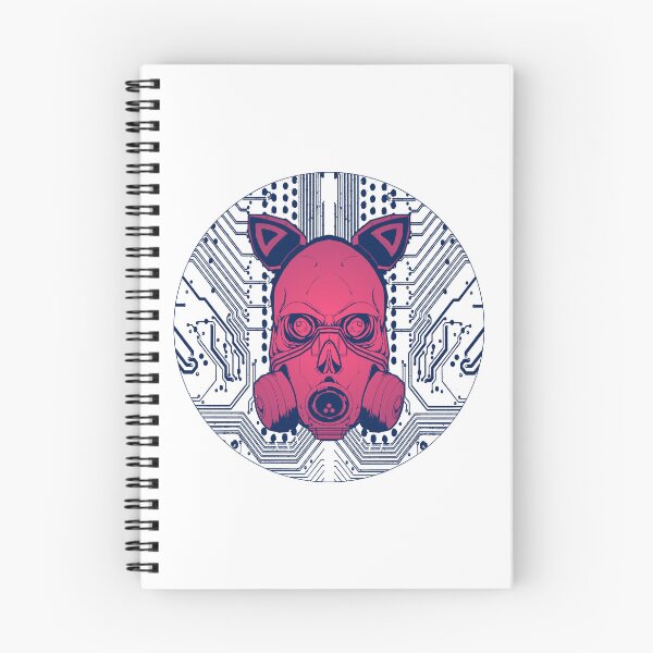 Item preview, Cyberpunk Skull Gas Mask Circuit Board designed and sold by PVSKI.