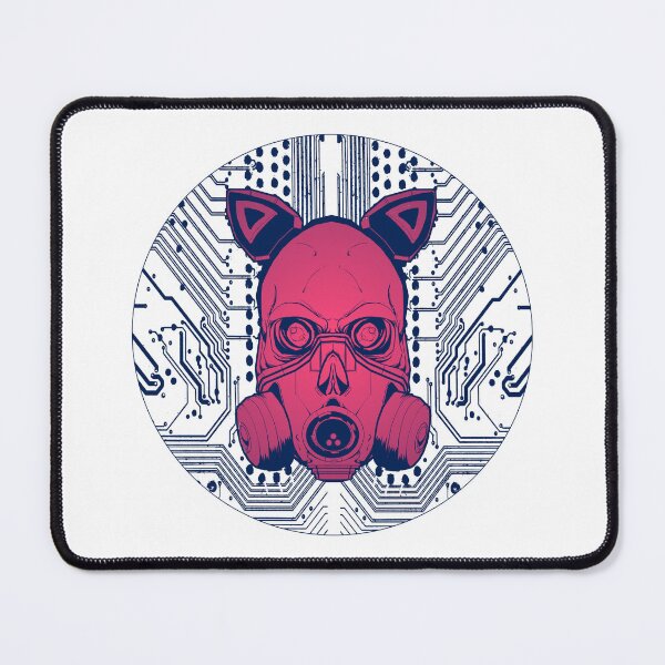 Item preview, Cyberpunk Skull Gas Mask Circuit Board designed and sold by PVSKI.