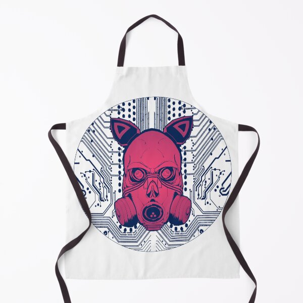 Item preview, Cyberpunk Skull Gas Mask Circuit Board designed and sold by PVSKI.