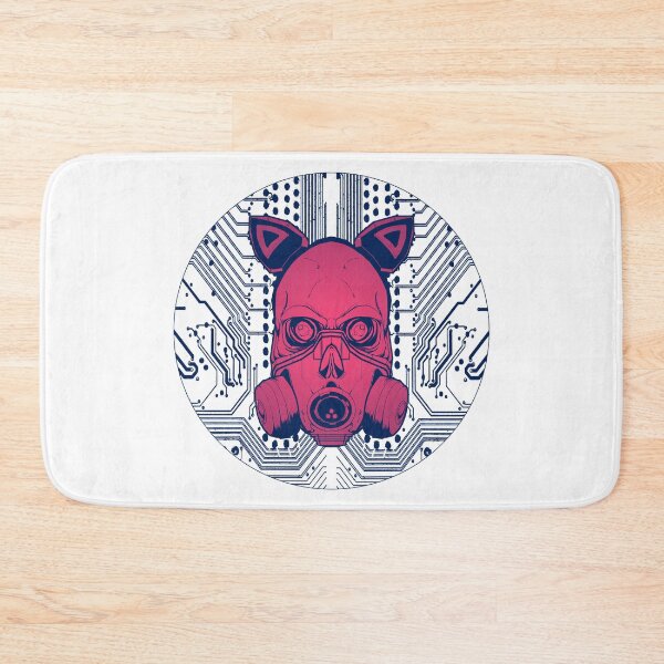 Item preview, Cyberpunk Skull Gas Mask Circuit Board designed and sold by PVSKI.