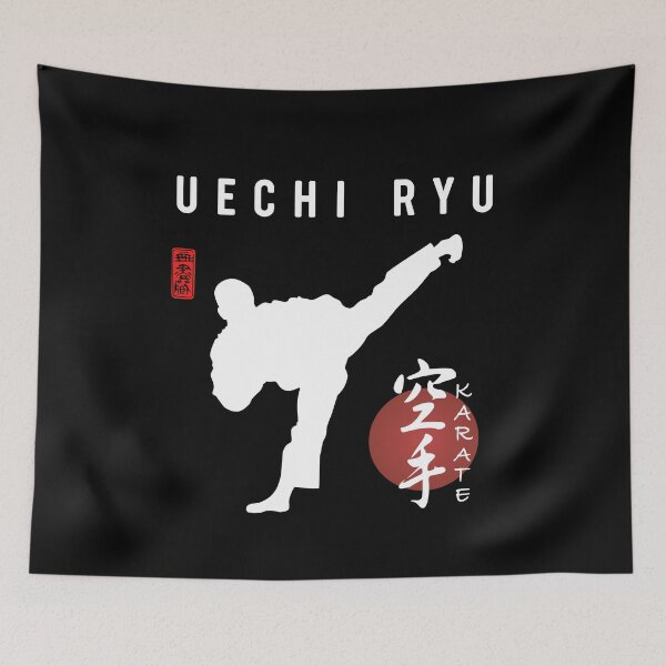 Item preview, Uechi Ryu Calligraphy Karate Instructor Design - Japanese Martial Art Design For A Karate Lover designed and sold by TheKarateStore.