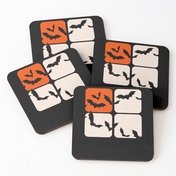 Item preview, Halloween Bat | Colorful pop art blocks designed and sold by lang-popart.