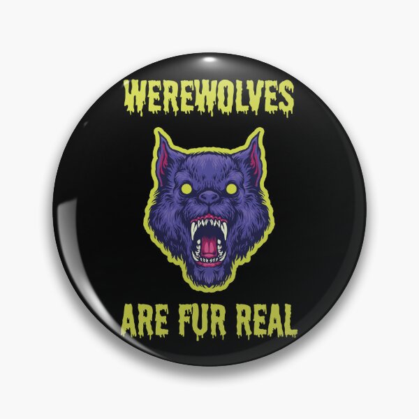 Item preview, Werewolves are fur real funny halloween quote costume horror movie designed and sold by absolutdesign.