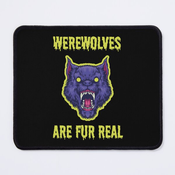 Item preview, Werewolves are fur real funny halloween quote costume horror movie designed and sold by absolutdesign.