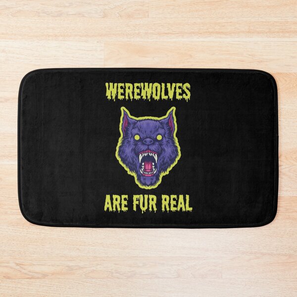 Item preview, Werewolves are fur real funny halloween quote costume horror movie designed and sold by absolutdesign.