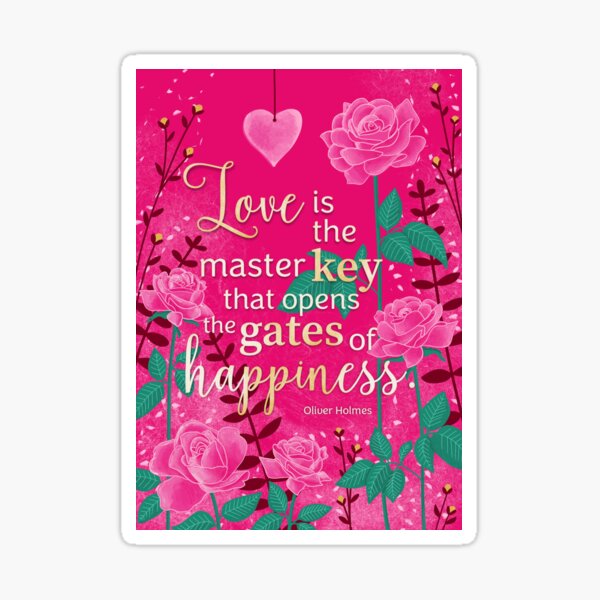 Roses - Flowers for Thoughts Sticker