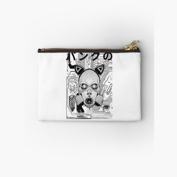 Item preview, Cyberpunk Skull Gas Mask Circuit Board Japanese Kanji - パンクの designed and sold by PVSKI.