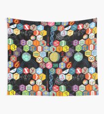 Math in black! Wall Tapestry