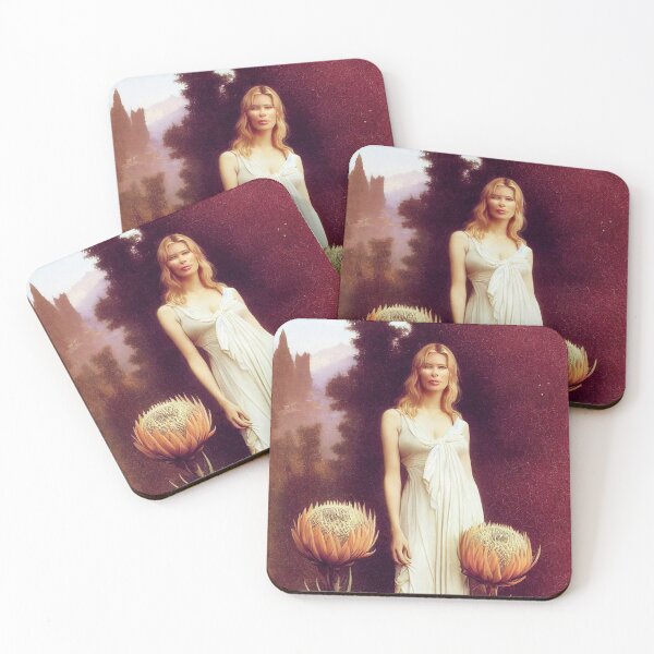 Item preview, Woman and flowers designed and sold by ladarkepoque.
