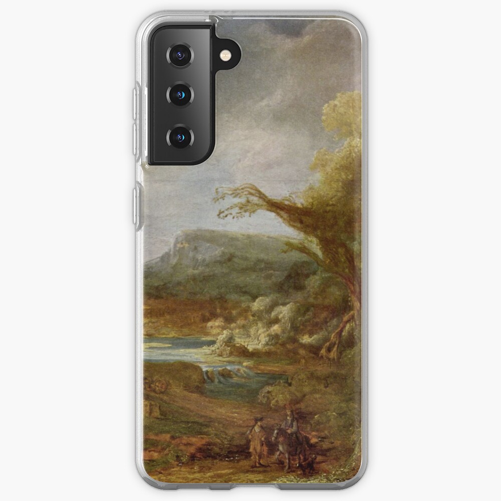 Stolen Art - Landscape with an Obelisk by Govert Flinck Case & Skin for Samsung Galaxy